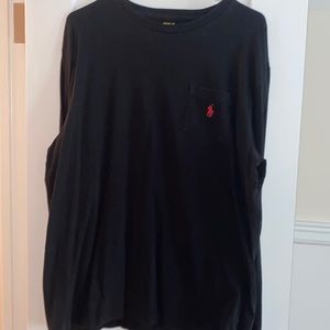 Men’s classic fit long sleeve polo shirt